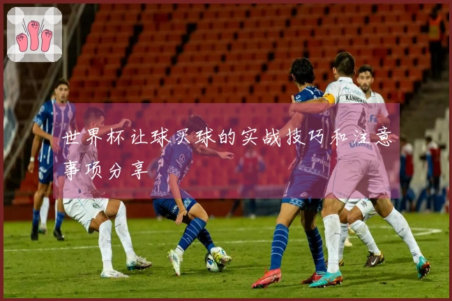 世界杯让球买球的实战技巧和注意事项分享