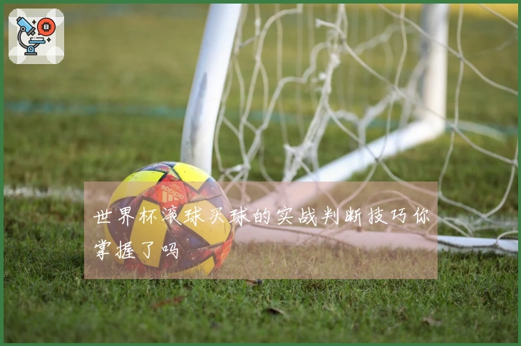 世界杯滚球买球的实战判断技巧你掌握了吗
